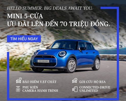Ưu đãi tháng 05/2026 dành cho xe MINI 5 Cửa từ Thaco Auto.